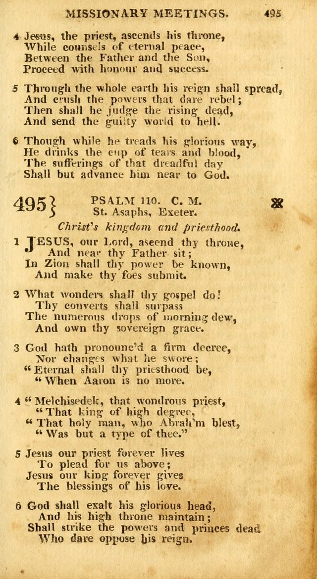An arrangement of the Psalms, hymns, and spiritual songs of the Rev. Isaac Watts, D.D.: to which is added a supplement, being a selection of more than three hundred hymns from the most approved author page 448