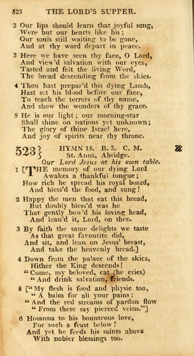 An arrangement of the Psalms, hymns, and spiritual songs of the Rev. Isaac Watts, D.D.: to which is added a supplement, being a selection of more than three hundred hymns from the most approved author page 465