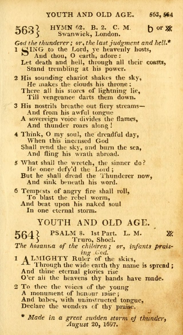 An arrangement of the Psalms, hymns, and spiritual songs of the Rev. Isaac Watts, D.D.: to which is added a supplement, being a selection of more than three hundred hymns from the most approved author page 492