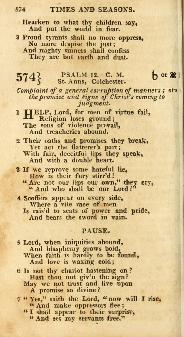 An arrangement of the Psalms, hymns, and spiritual songs of the Rev. Isaac Watts, D.D.: to which is added a supplement, being a selection of more than three hundred hymns from the most approved author page 499