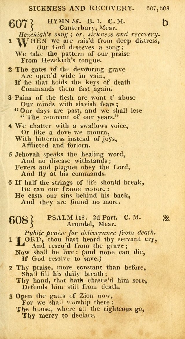 An arrangement of the Psalms, hymns, and spiritual songs of the Rev. Isaac Watts, D.D.: to which is added a supplement, being a selection of more than three hundred hymns from the most approved author page 524