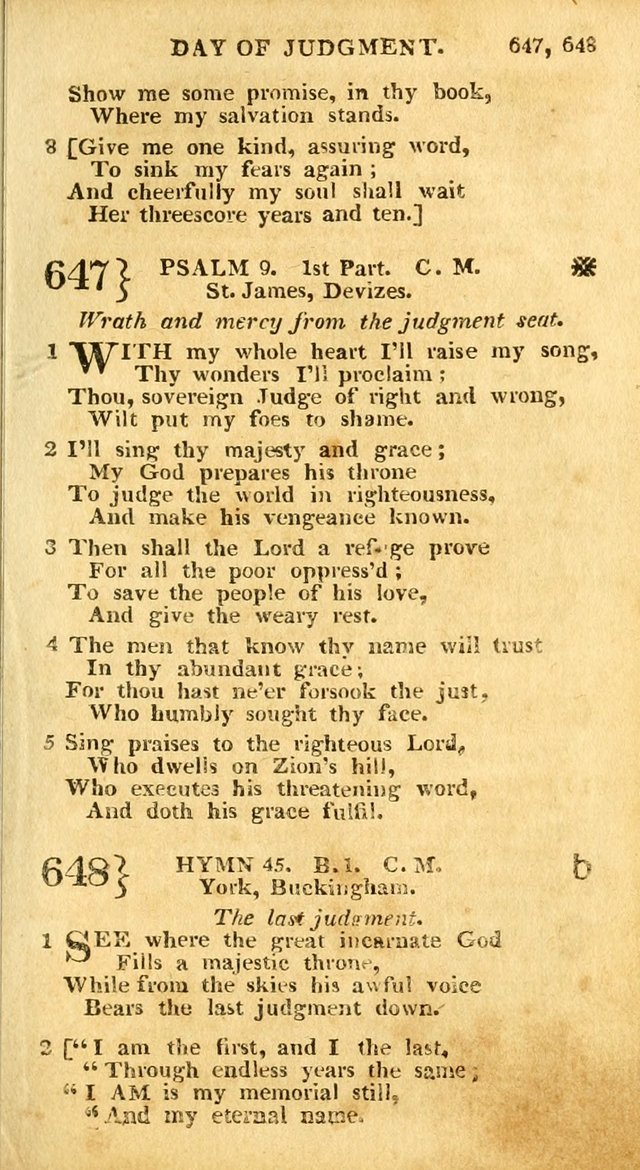 An arrangement of the Psalms, hymns, and spiritual songs of the Rev. Isaac Watts, D.D.: to which is added a supplement, being a selection of more than three hundred hymns from the most approved author page 548