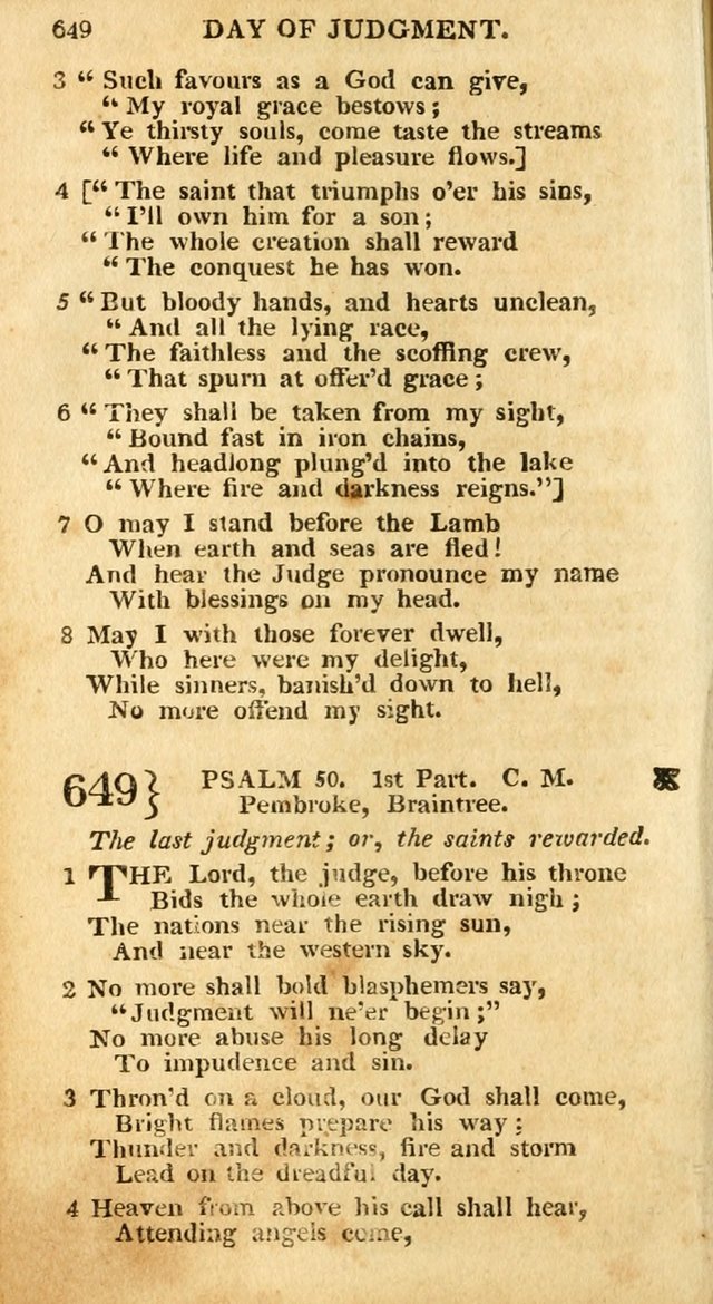An arrangement of the Psalms, hymns, and spiritual songs of the Rev. Isaac Watts, D.D.: to which is added a supplement, being a selection of more than three hundred hymns from the most approved author page 549