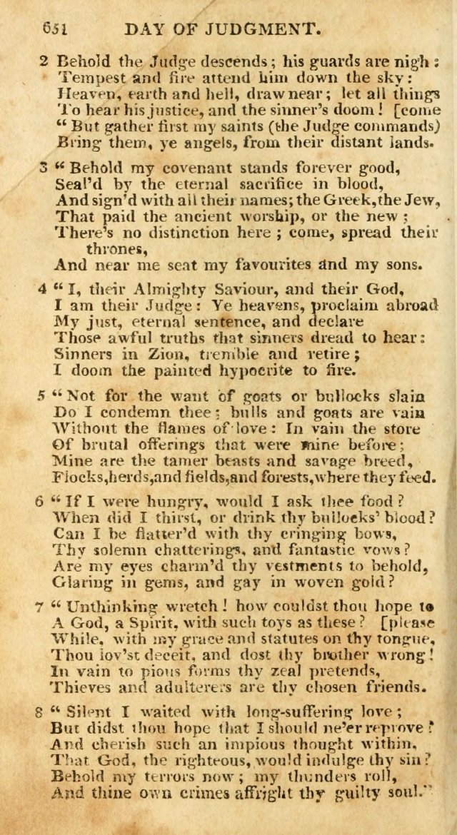 An arrangement of the Psalms, hymns, and spiritual songs of the Rev. Isaac Watts, D.D.: to which is added a supplement, being a selection of more than three hundred hymns from the most approved author page 551
