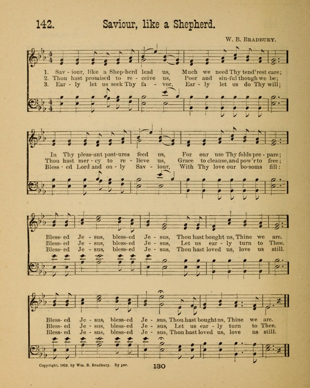 Augsburg Songs for Sunday Schools and other services page 130