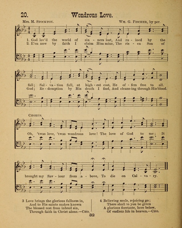 Augsburg Songs for Sunday Schools and other services page 32