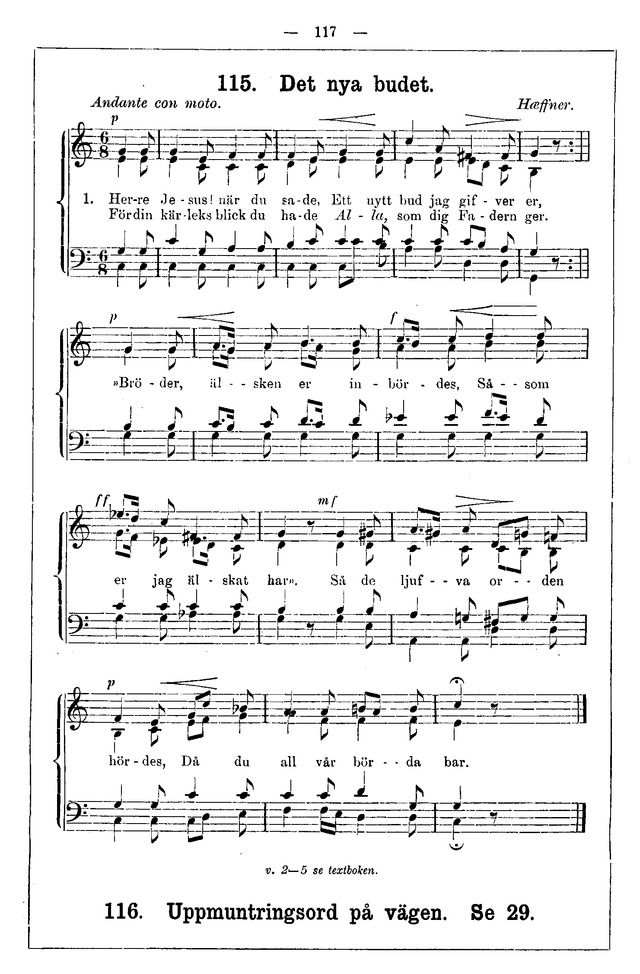 Andeliga Sånger (3. upplagan) page 116