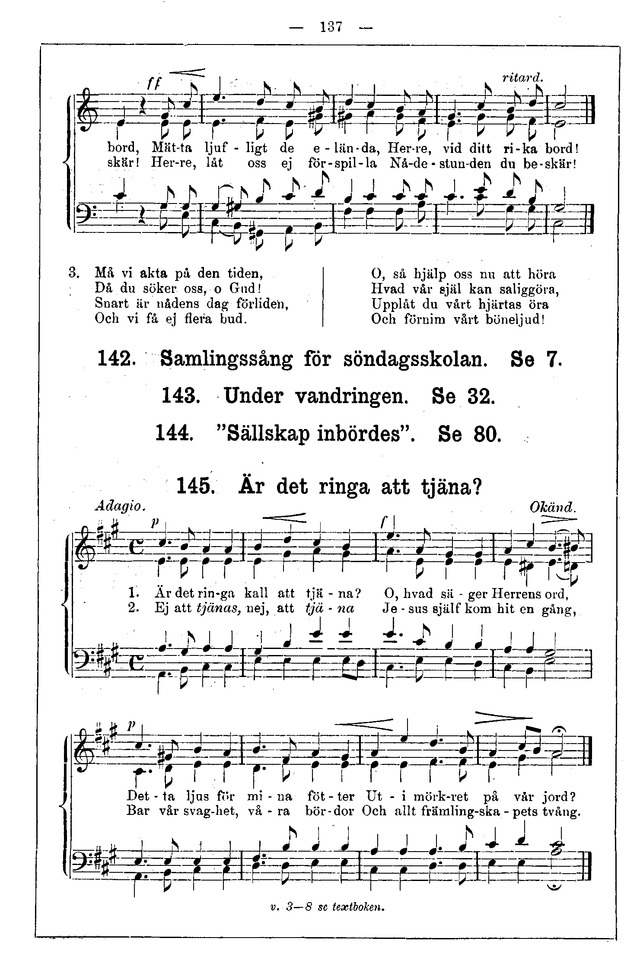 Andeliga Sånger (3. upplagan) page 136