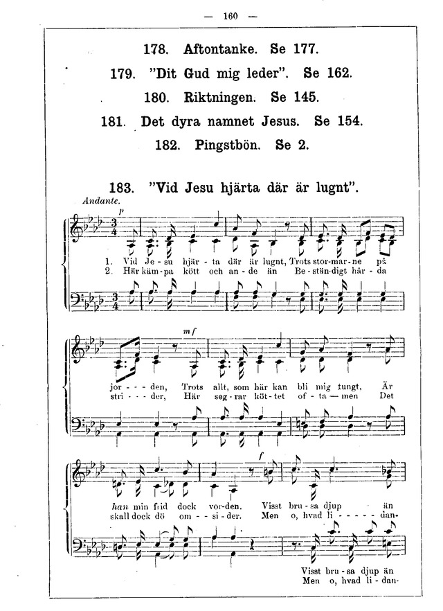 Andeliga Sånger (3. upplagan) page 159