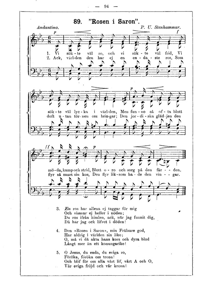 Andeliga Sånger (3. upplagan) page 93