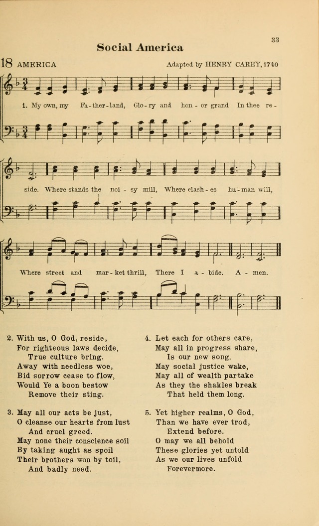 Advent Songs: a revision of old hymns to meet modern needs page 34