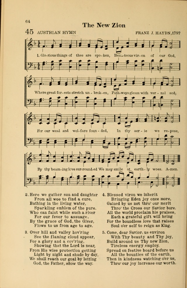 Advent Songs: a revision of old hymns to meet modern needs page 65