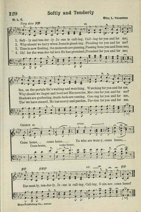 Abiding Songs: A special collection of standard hymns and gospel songs, long-cherished and forever abiding. Designed to generate wholesome, worshipful services of song among all organizations of ... page 111