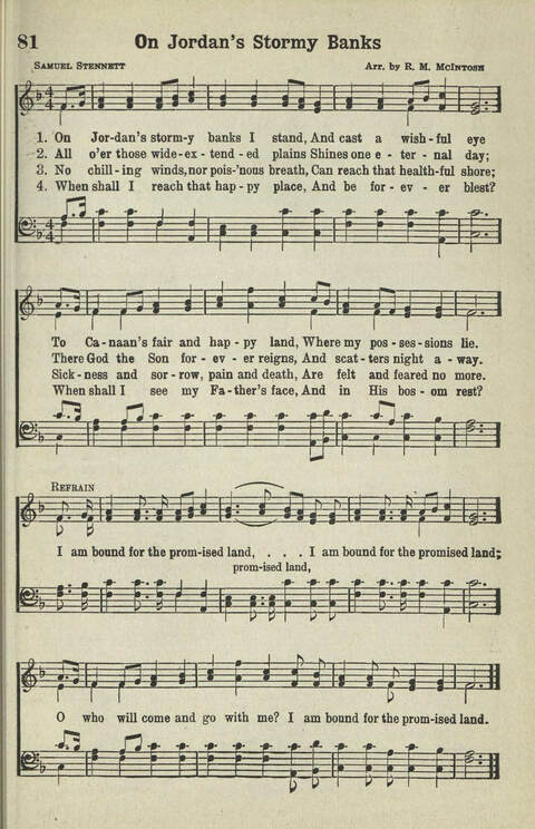 Abiding Songs: A special collection of standard hymns and gospel songs, long-cherished and forever abiding. Designed to generate wholesome, worshipful services of song among all organizations of ... page 73