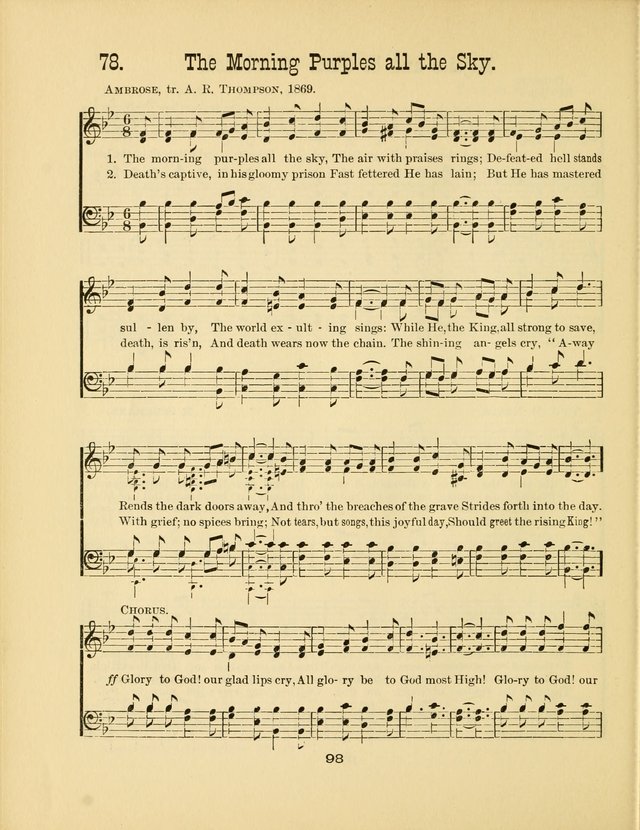 Augsburg Songs No. 2: for Sunday schools and other services page 105