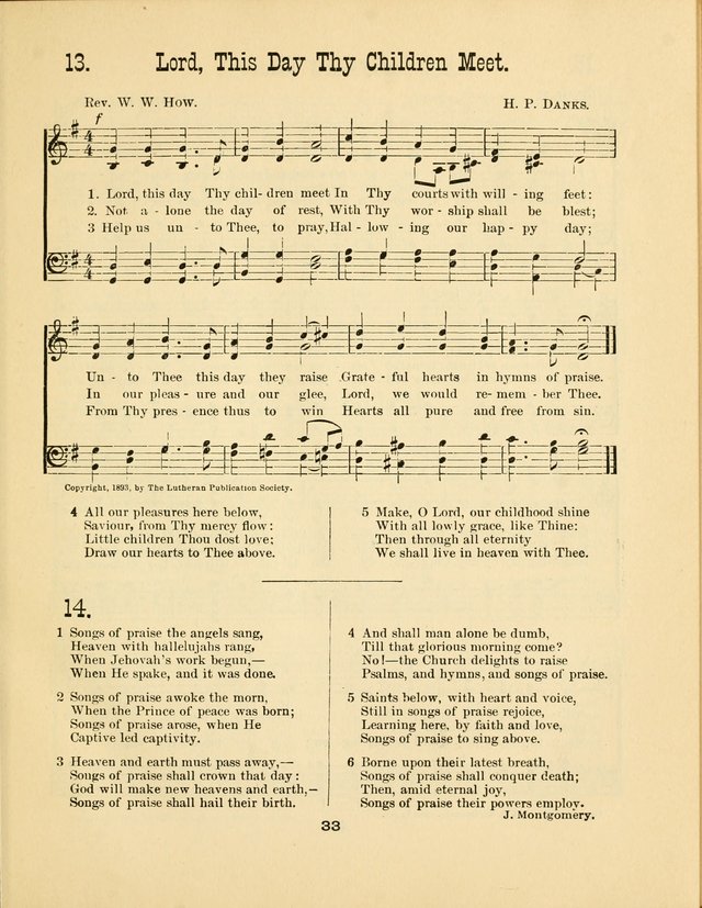Augsburg Songs No. 2: for Sunday schools and other services page 40