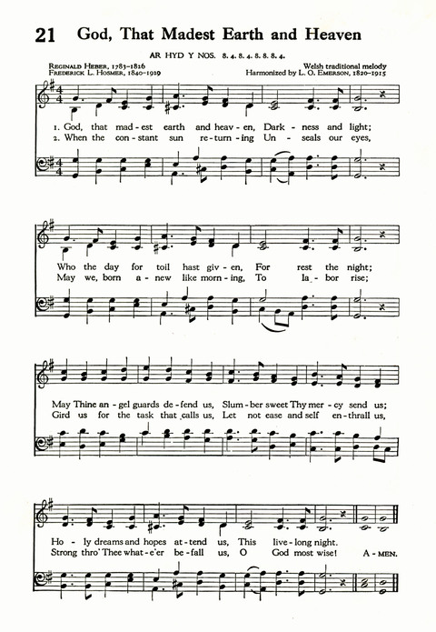The Abingdon Song Book page 19