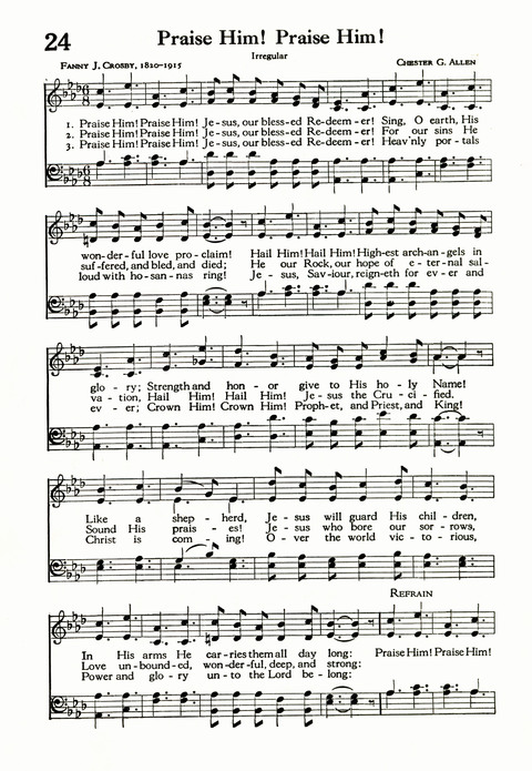 The Abingdon Song Book page 22