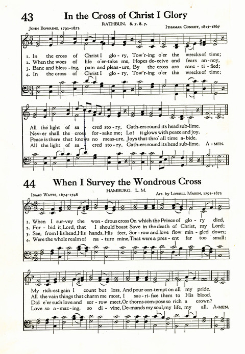 The Abingdon Song Book page 36