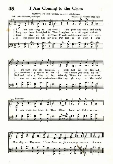 The Abingdon Song Book page 37