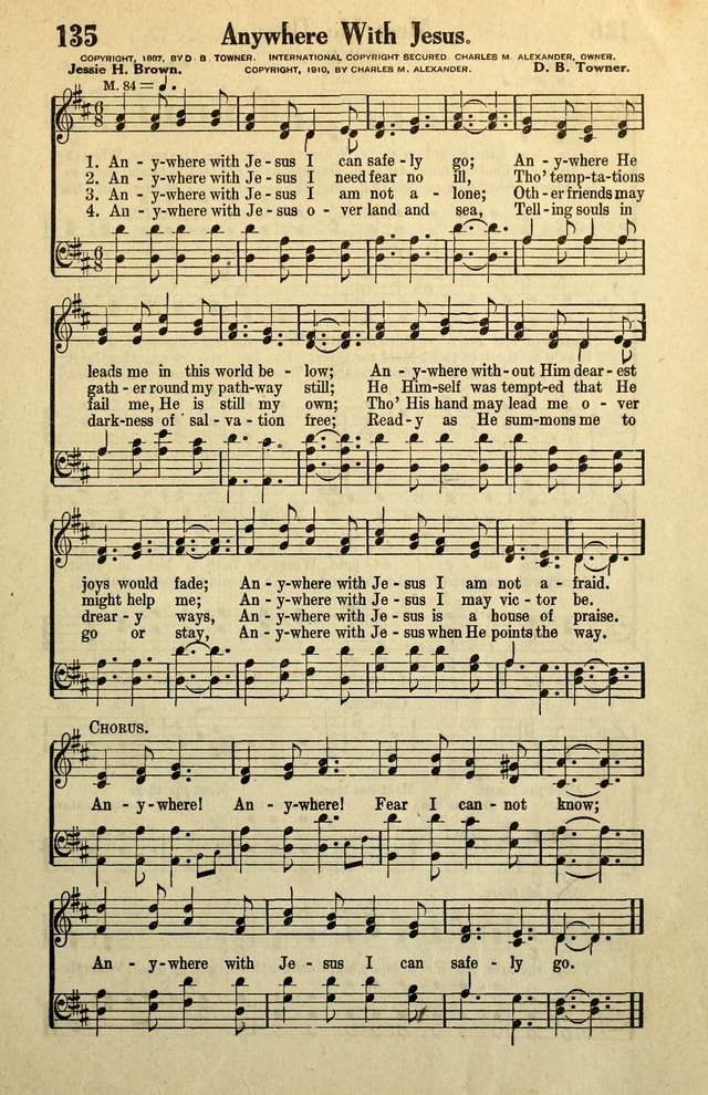 Awakening Songs for the Church, Sunday School and Evangelistic Services page 135