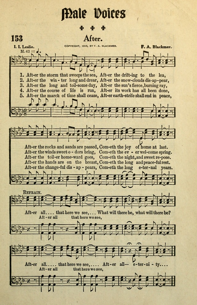Awakening Songs for the Church, Sunday School and Evangelistic Services page 153