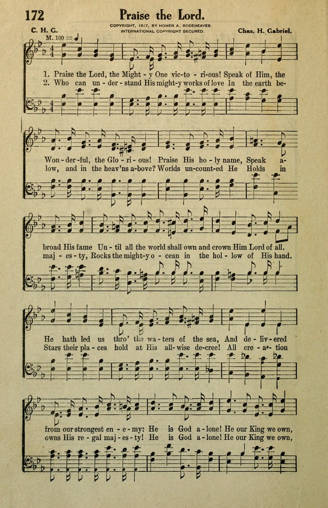 Awakening Songs for the Church, Sunday School and Evangelistic Services page 174