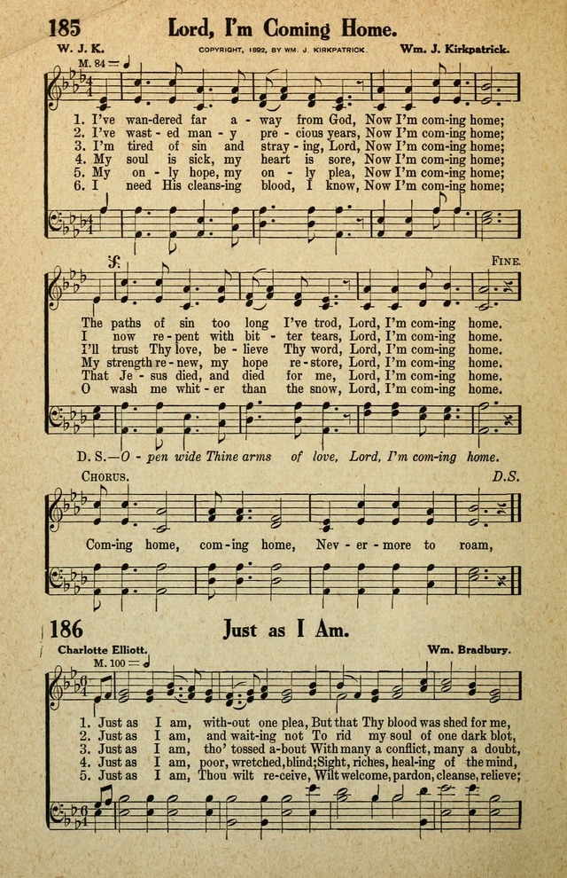 Awakening Songs for the Church, Sunday School and Evangelistic Services page 192