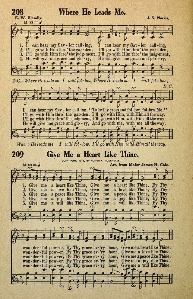 Awakening Songs for the Church, Sunday School and Evangelistic Services page 212