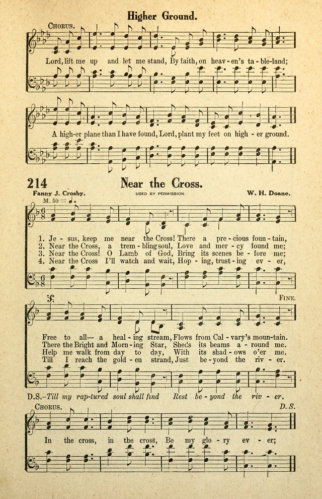 Awakening Songs for the Church, Sunday School and Evangelistic Services page 215