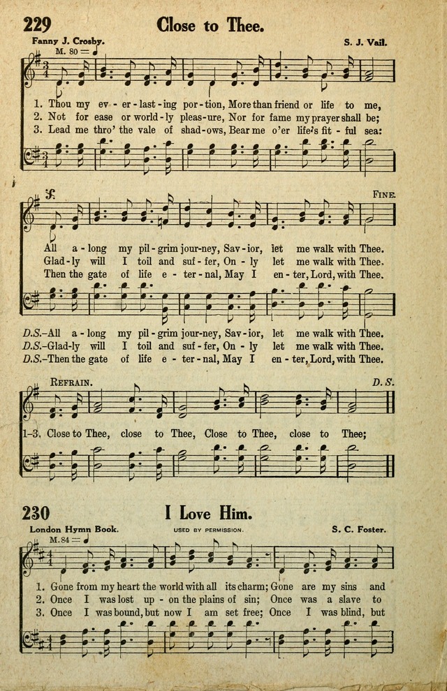 Awakening Songs for the Church, Sunday School and Evangelistic Services page 224