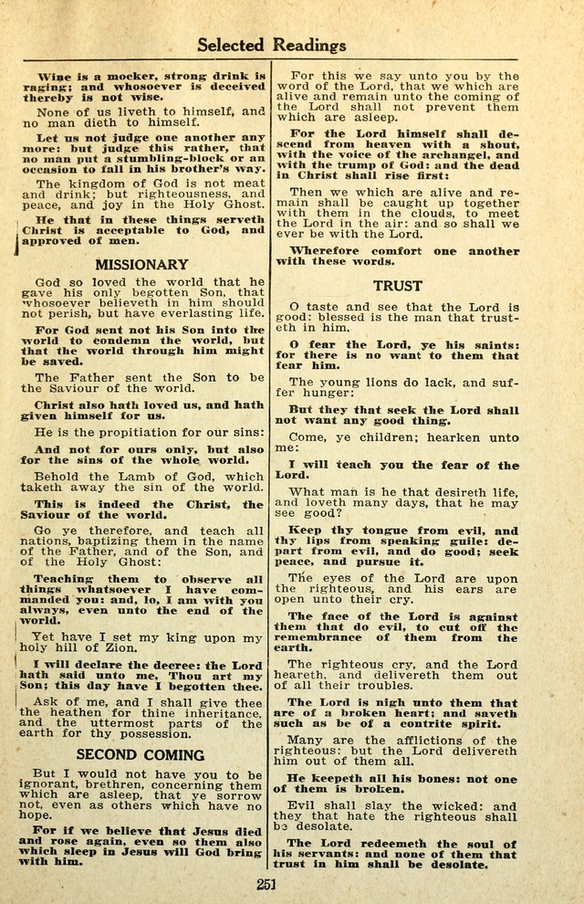 Awakening Songs for the Church, Sunday School and Evangelistic Services page 249