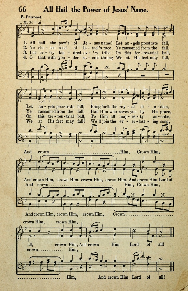 Awakening Songs for the Church, Sunday School and Evangelistic Services page 66