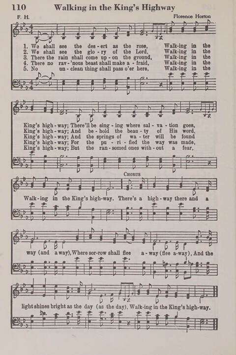 The American Service Hymnal: a collection of the great hymns and gospel songs, new and old, whose melodies and truths will meet the needs of all churches page 108