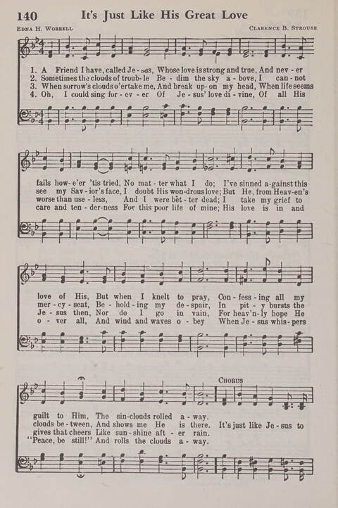 The American Service Hymnal: a collection of the great hymns and gospel songs, new and old, whose melodies and truths will meet the needs of all churches page 138