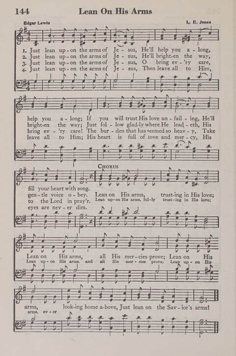 The American Service Hymnal: a collection of the great hymns and gospel songs, new and old, whose melodies and truths will meet the needs of all churches page 142