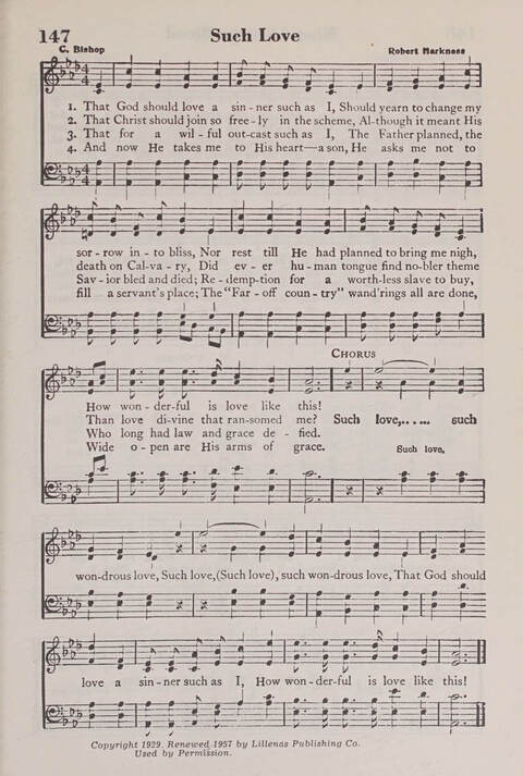 The American Service Hymnal: a collection of the great hymns and gospel songs, new and old, whose melodies and truths will meet the needs of all churches page 145