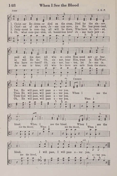 The American Service Hymnal: a collection of the great hymns and gospel songs, new and old, whose melodies and truths will meet the needs of all churches page 146
