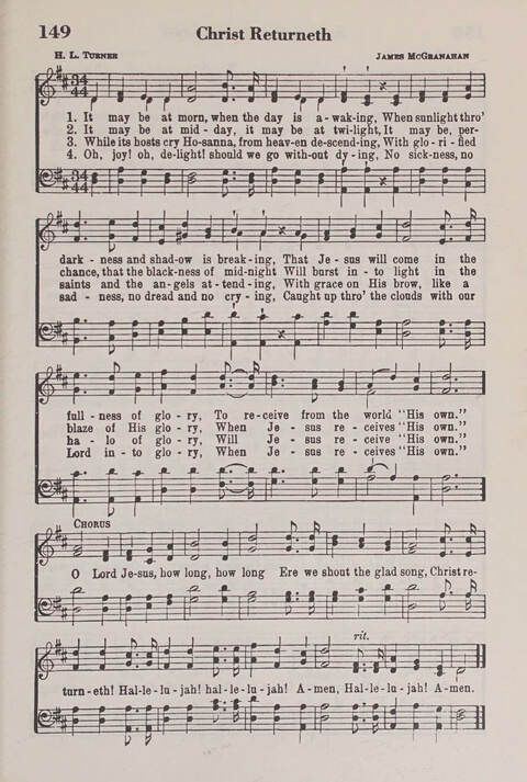 The American Service Hymnal: a collection of the great hymns and gospel songs, new and old, whose melodies and truths will meet the needs of all churches page 147