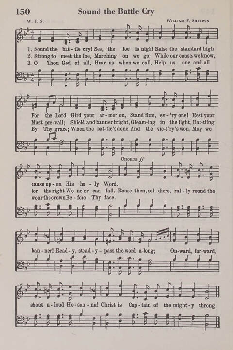 The American Service Hymnal: a collection of the great hymns and gospel songs, new and old, whose melodies and truths will meet the needs of all churches page 148
