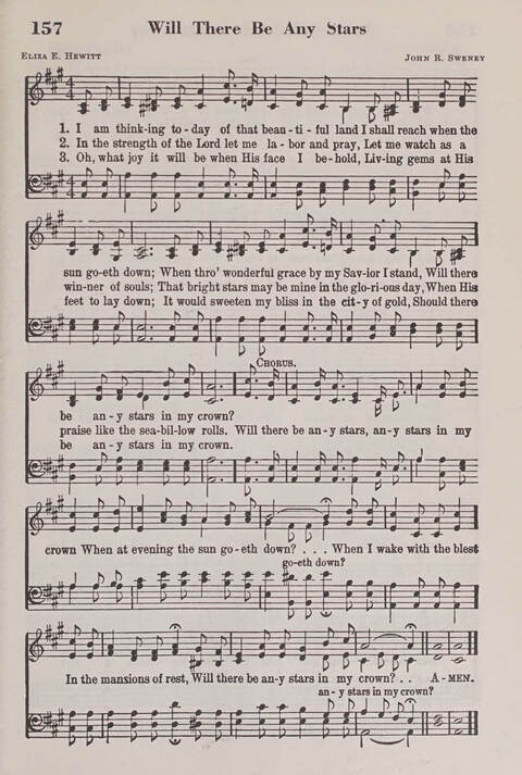 The American Service Hymnal: a collection of the great hymns and gospel songs, new and old, whose melodies and truths will meet the needs of all churches page 155