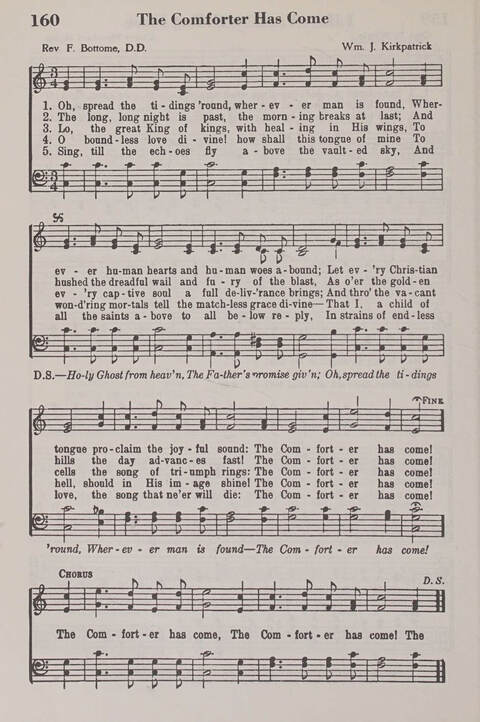 The American Service Hymnal: a collection of the great hymns and gospel songs, new and old, whose melodies and truths will meet the needs of all churches page 158