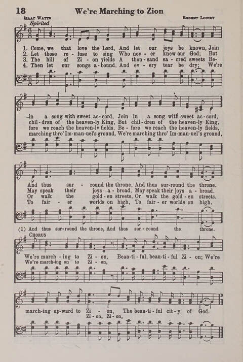 The American Service Hymnal: a collection of the great hymns and gospel songs, new and old, whose melodies and truths will meet the needs of all churches page 16
