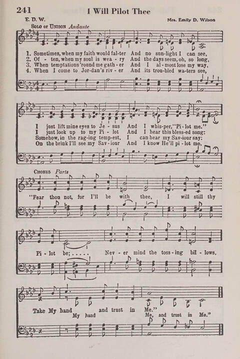 The American Service Hymnal: a collection of the great hymns and gospel songs, new and old, whose melodies and truths will meet the needs of all churches page 239