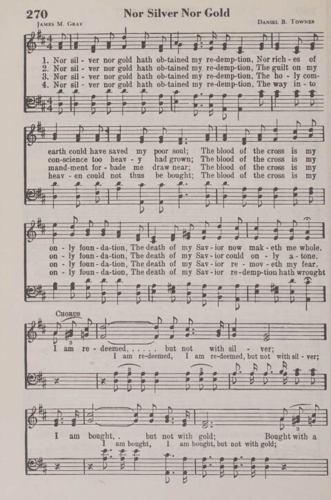 The American Service Hymnal: a collection of the great hymns and gospel songs, new and old, whose melodies and truths will meet the needs of all churches page 268