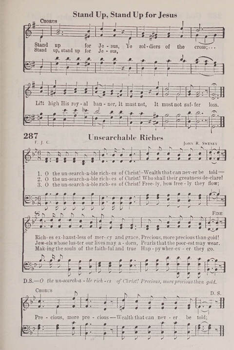 The American Service Hymnal: a collection of the great hymns and gospel songs, new and old, whose melodies and truths will meet the needs of all churches page 293