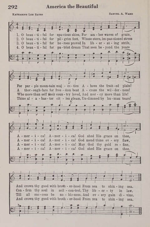 The American Service Hymnal: a collection of the great hymns and gospel songs, new and old, whose melodies and truths will meet the needs of all churches page 298