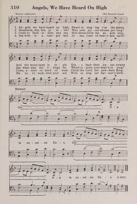 The American Service Hymnal: a collection of the great hymns and gospel songs, new and old, whose melodies and truths will meet the needs of all churches page 315