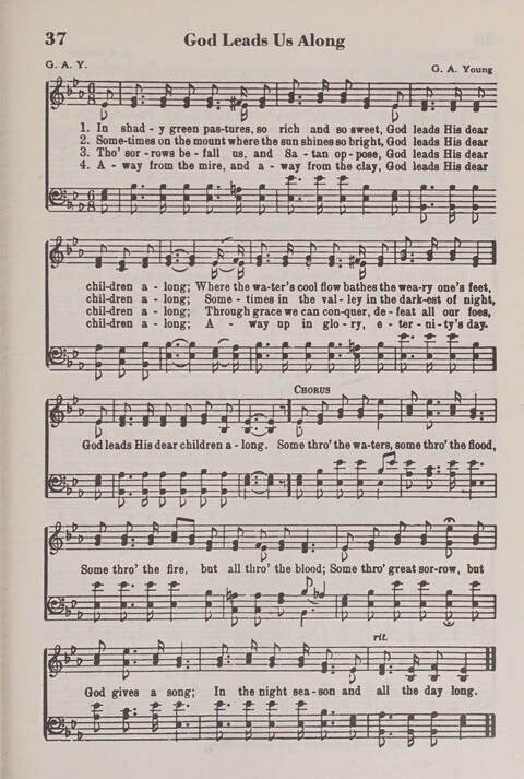 The American Service Hymnal: a collection of the great hymns and gospel songs, new and old, whose melodies and truths will meet the needs of all churches page 35