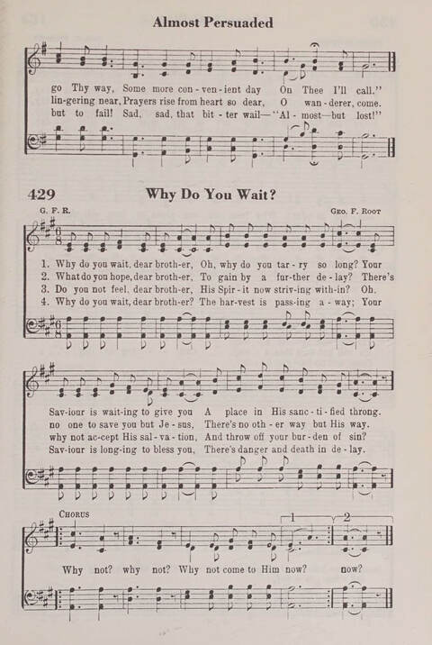 The American Service Hymnal: a collection of the great hymns and gospel songs, new and old, whose melodies and truths will meet the needs of all churches page 401